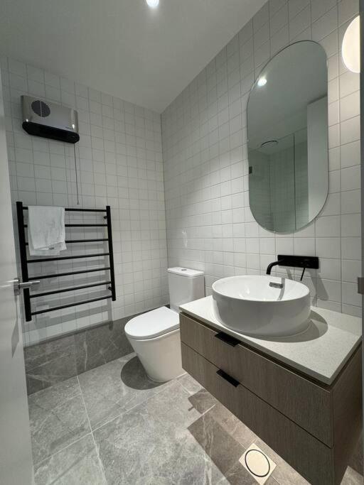 Apartmán Black-Luxe Living In The Heart Of City Christchurch Exteriér fotografie